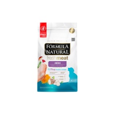 Ração Fórmula Natural Fresh Meat para Cães Filhotes de Médio Porte Sabor Frango