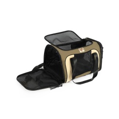 Bolsa de Transporte Up4You Bege para Cães e Gatos