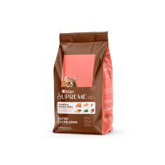 Ração Quatree Supreme para Gatos Castrados Sabor Salmão e Batata Doce