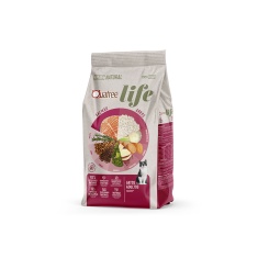 Ração Quatree Life para Gatos Adultos Sabor Salmão e Arroz