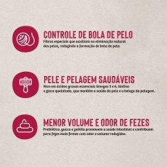 Ração Quatree Life para Gatos Adultos Sabor Salmão e Arroz