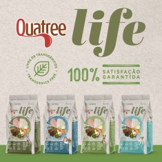 Ração Quatree Life para Cães Filhotes de Porte Médio e Grande Sabor Frango e Arroz