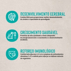 Ração Quatree Life para Cães Filhotes de Porte Pequeno Sabor Frango e Arroz