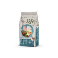 Ração Quatree Life para Cães Adultos de Porte Pequeno Sabor Frango e Arroz