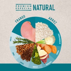 Ração Quatree Life para Cães Adultos de Porte Pequeno Sabor Frango e Arroz