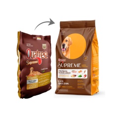 Ração Quatree Supreme para Cães Adultos de Porte Médio e Grande Sabor Frango e Batata Doce 15 kg