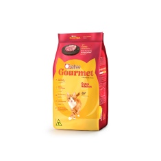 Ração Quatree Gourmet para Gatos Adultos Sabor Carne