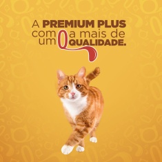 Ração Quatree Gourmet para Gatos Adultos Sabor Carne