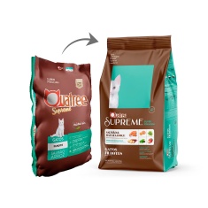 Ração Quatree Supreme para Gatos Filhotes Sabor Salmão e Batata Doce 10,1 kg
