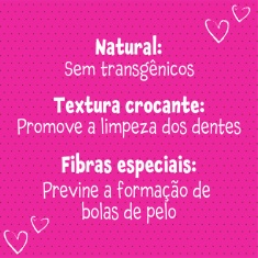 Snack Quatree Nuggets Previne Bola de Pelo para Gatos Sabor Frango 60g
