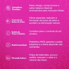 Ração Quatree Gourmet para Gatos Adultos Sabor Mix de Carnes
