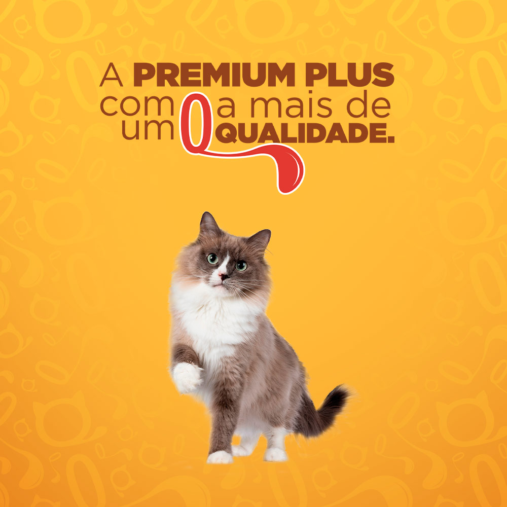 Ração Quatree Gourmet para Gatos Adultos Sabor Peixe