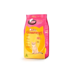Ração Quatree Gourmet para Gatos Filhotes Sabor Carne e Leite