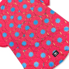 Roupa Dognerd Donuts Rosa com UV50 para Cães