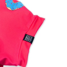 Roupa Dognerd Donuts Rosa com UV50 para Cães