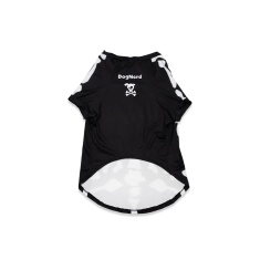 Roupa Dognerd Esqueleto com UV50 Preta para Cães