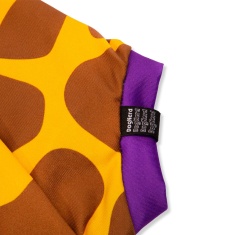 Roupa Dognerd Girafa com UV50 Amarela para Cães