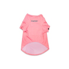 Roupa Dognerd Só Tô Aqui Pela Comida com UV50 Rosa para Cães