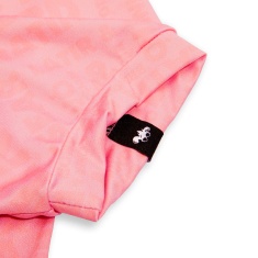 Roupa Dognerd Só Tô Aqui Pela Comida com UV50 Rosa para Cães