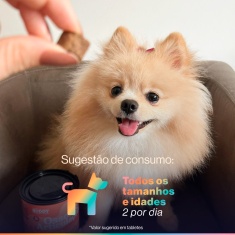 Suplemento Alimentar Buddy Nutrition Ossos & Articulações Sabor Carne para Cães - 60 Tabletes
