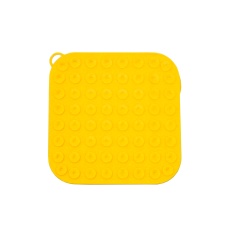 Brinquedo e Comedouro Amicus Lamb Lamb Quadrado Amarelo para Cães e Gatos