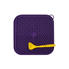 Brinquedo e Comedouro Amicus Lamb Lamb Quadrado Roxo para Cães e Gatos