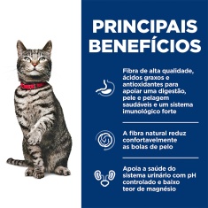 Ração Úmida Hill's Science Diet Cuidado urinário e Bolas de Pelo para Gatos Adultos Sabor Frango 82g