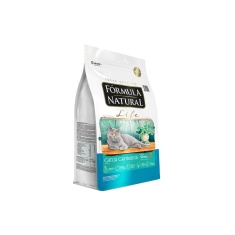 Ração Fórmula Natural Life para Gatos Adultos Castrados Sabor Salmão