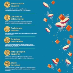 Ração Quatree Select para Gatos Adultos Sabor Salmão e Arroz 10,1 kg