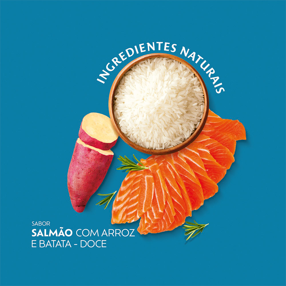 Ração Quatree Select para Gatos Adultos Sabor Salmão e Arroz 10,1 kg