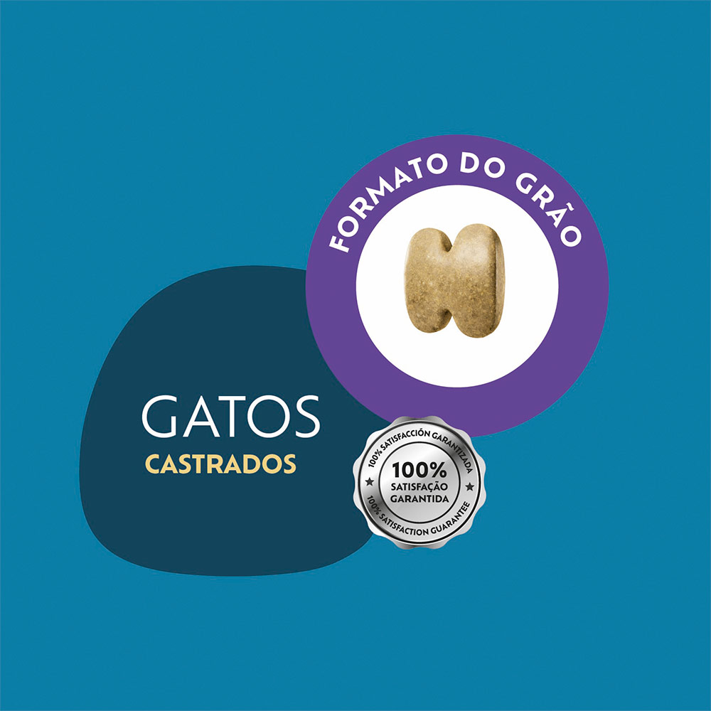 Ração Quatree Select para Gatos Castrados Sabor Frango e Arroz 10,1 kg