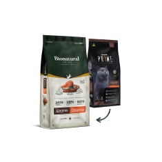 Ração Bionatural Prime Gatos Adultos Sabor Salmão 1,5 kg