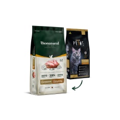 Ração Bionatural Prime para Gatos Castrados Sabor Frango 1,5 kg