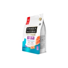 Ração Fórmula Natural Fresh Meat Hairball para Gatos Adultos Sabor Salmão