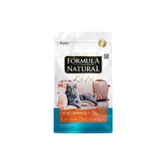 Ração Fórmula Natural Life para Gatos Sênior Castrados 7+  Sabor Frango e Salmão