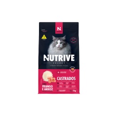 Ração Nutrive Select para Gatos Castrados Sabor Frango e Arroz