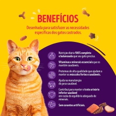 Ração Friskies Megamix para Gatos Adultos Castrados