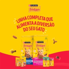Ração Friskies Megamix para Gatos Adultos Castrados