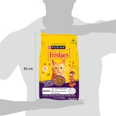 Ração Friskies Megamix para Gatos Adultos Castrados