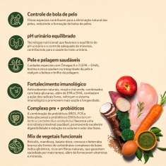 Ração Quatree Supreme para Gatos Adultos Sabor Salmão e Batata Doce