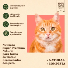 Ração Quatree Supreme para Gatos Castrados Sabor Salmão e Batata Doce 2,5 kg