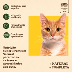 Ração Quatree Supreme para Gatos Castrados Sabor Frango e Batata Doce 2,5 kg