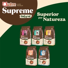 Ração Quatree Supreme para Gatos Castrados Sabor Frango e Batata Doce 2,5 kg