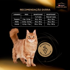 Ração Nestlé Purina Pro Plan Longevidade Excepcional para Gatos Sênior +7 Sabor Frango