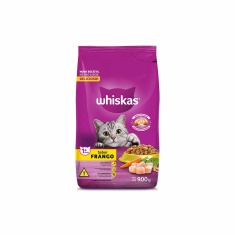 Ração Whiskas para Gatos Adultos Sabor Frango