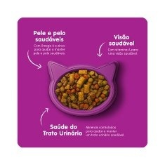 Ração Whiskas para Gatos Adultos Sabor Frango