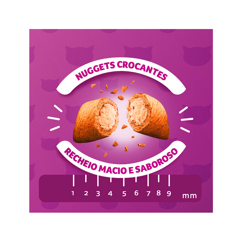 Ração Whiskas para Gatos Adultos Sabor Frango