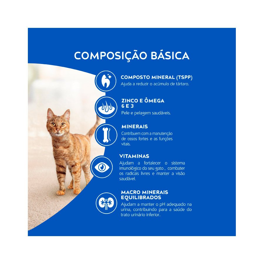 Ração Cat Chow para Gatos Adultos Sabor Carne
