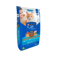 Ração Cat Chow para Gatos Adultos Sabor Peixe