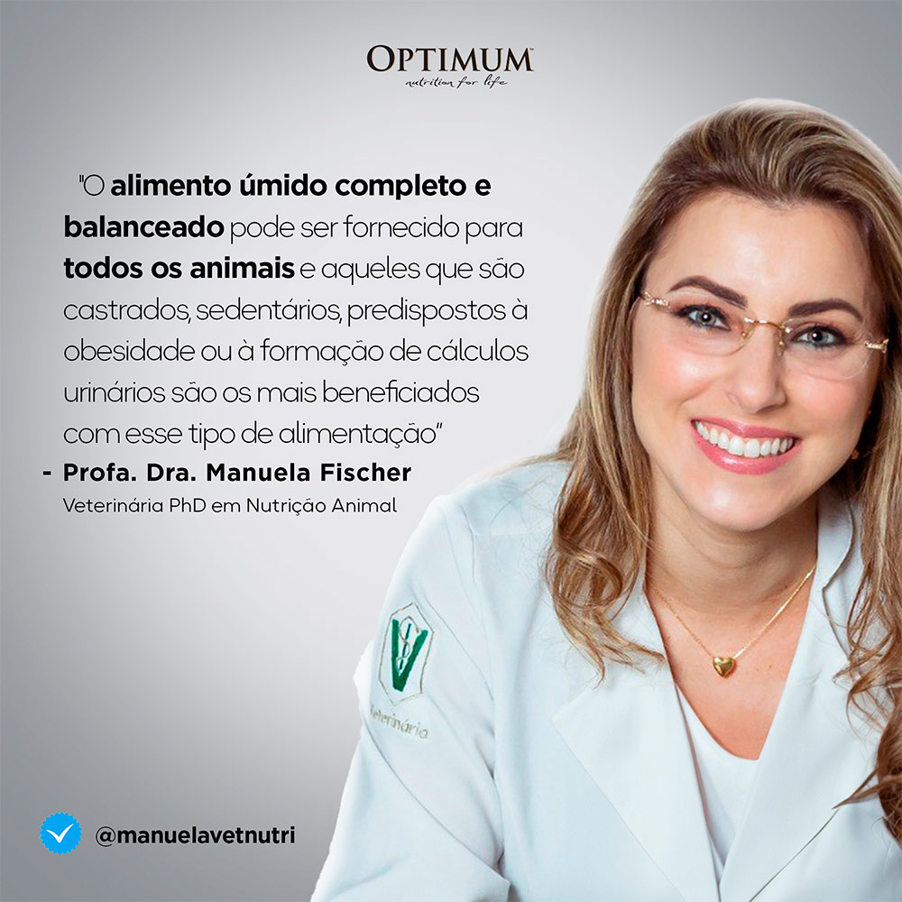 Ração Optimum para Gatos Adultos Castrados Sabor Frango